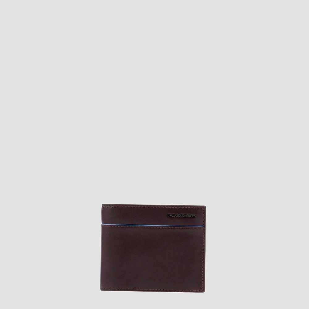 Piquadro Men’s wallet with removable document facility Spedizione Gratuita