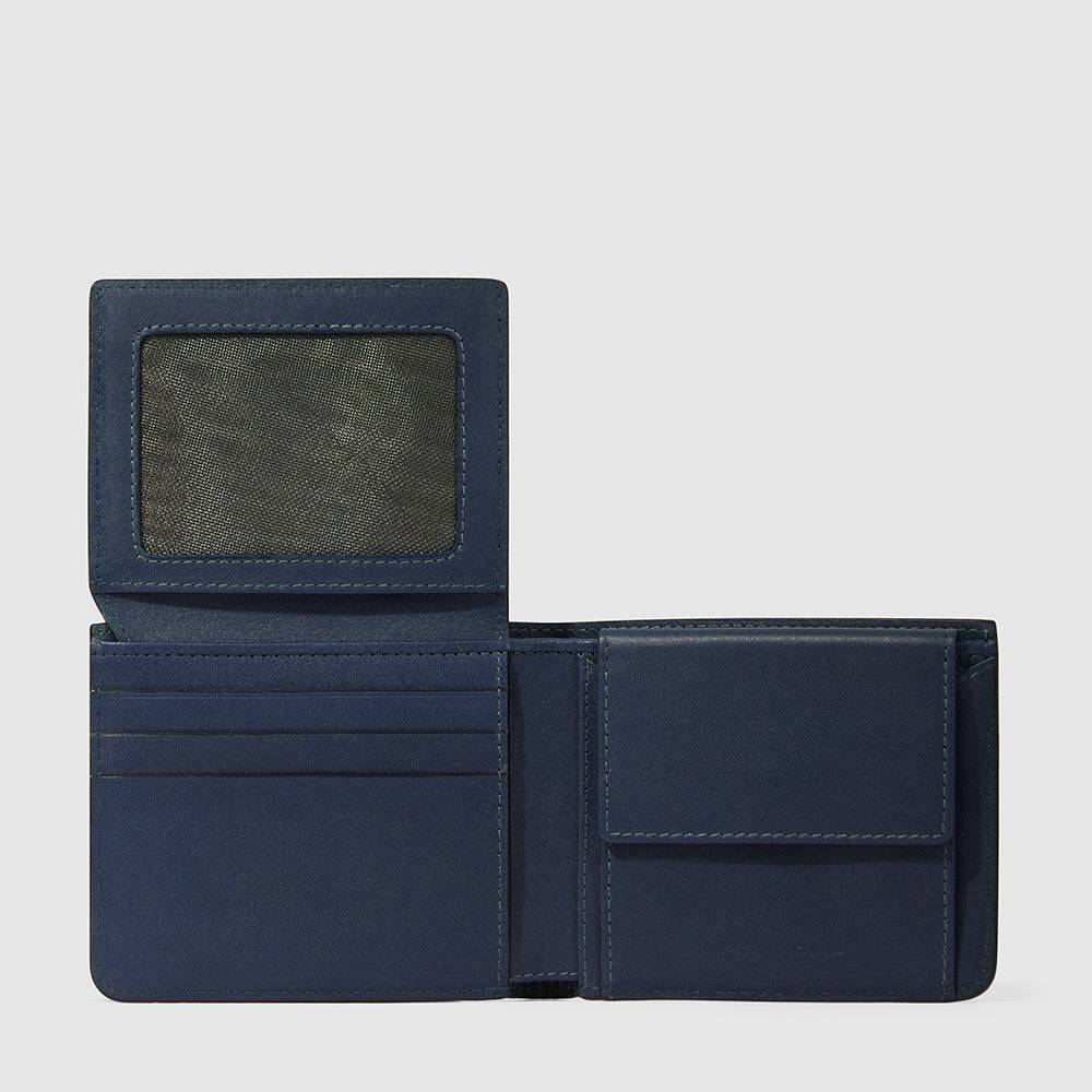 Piquadro Men’s wallet with flip up ID window Negozi Online