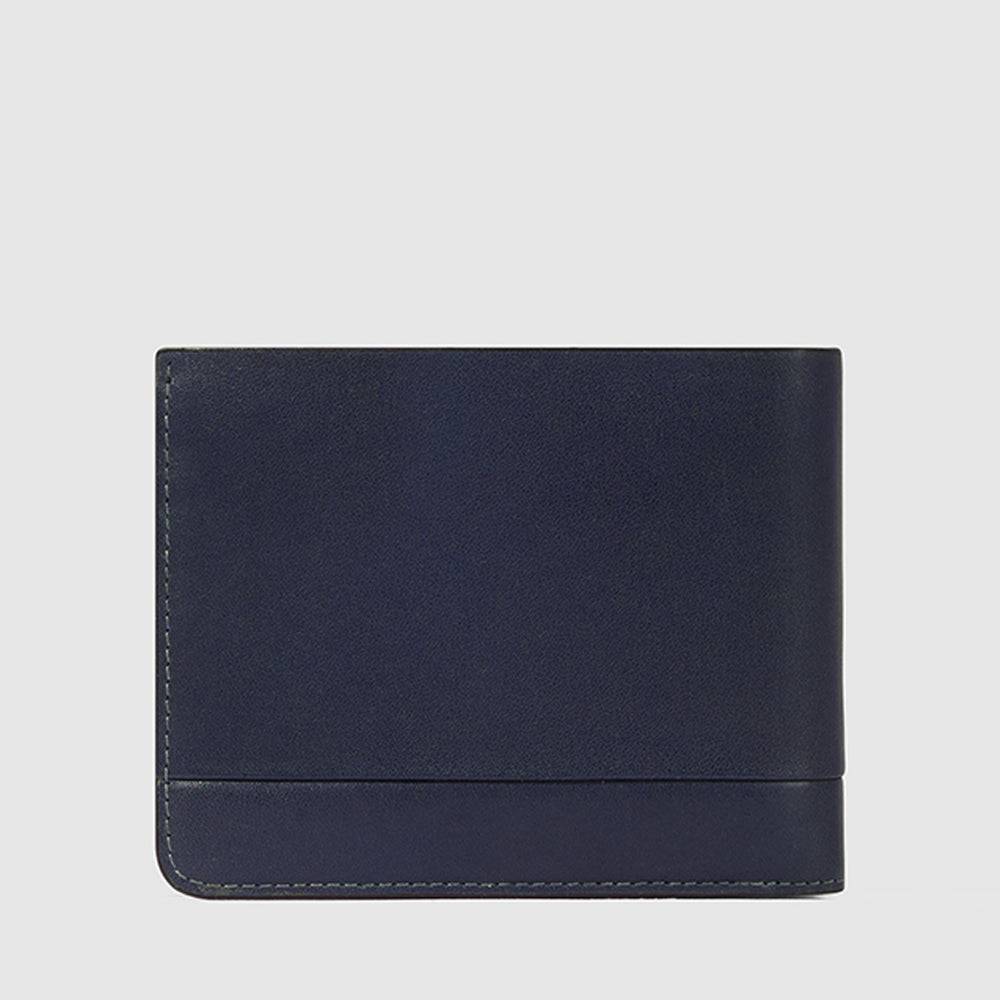 Piquadro Slim men’s wallet with zipped coin pocket Consegna Veloce