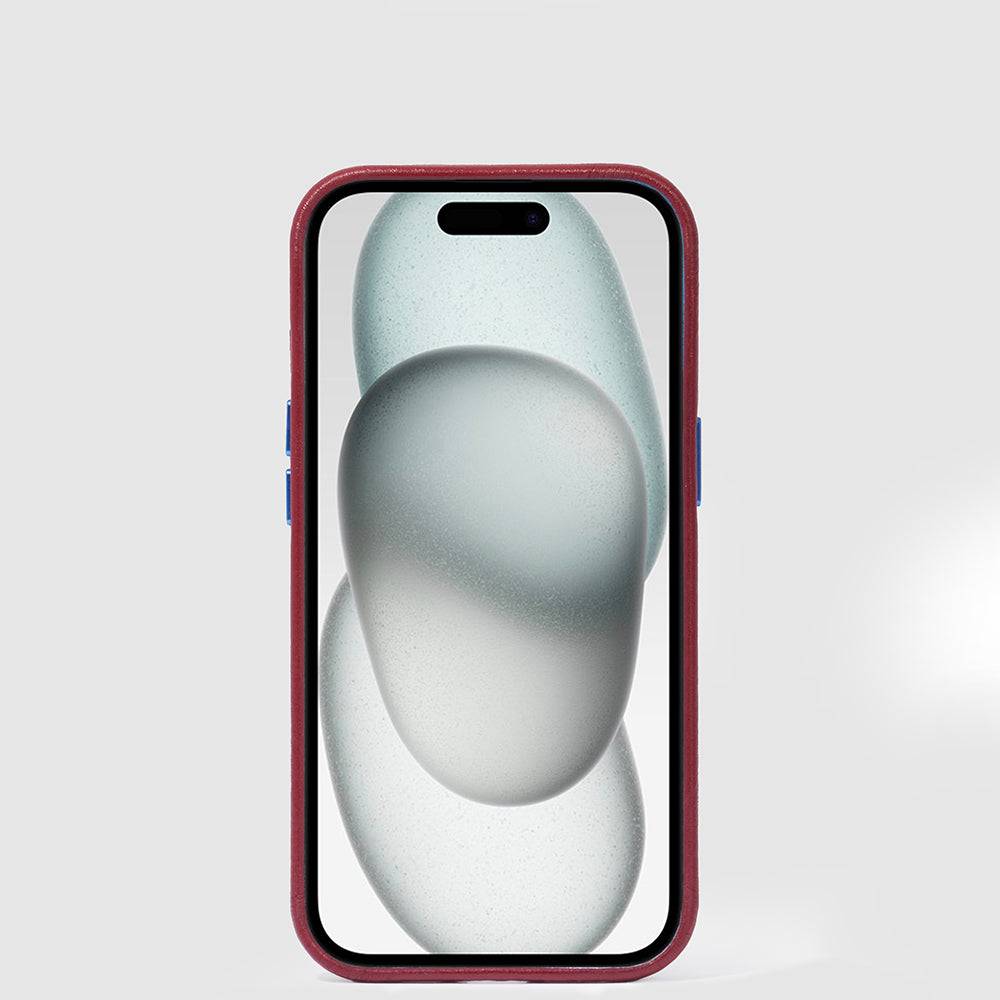 Piquadro Leather case for iPhone® 15 with 6,1” display Novità