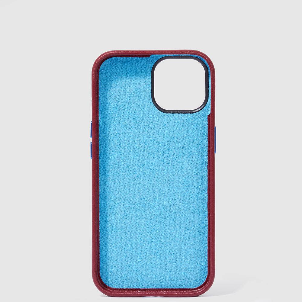 Piquadro Leather case for iPhone® 15 with 6,1” display Novità