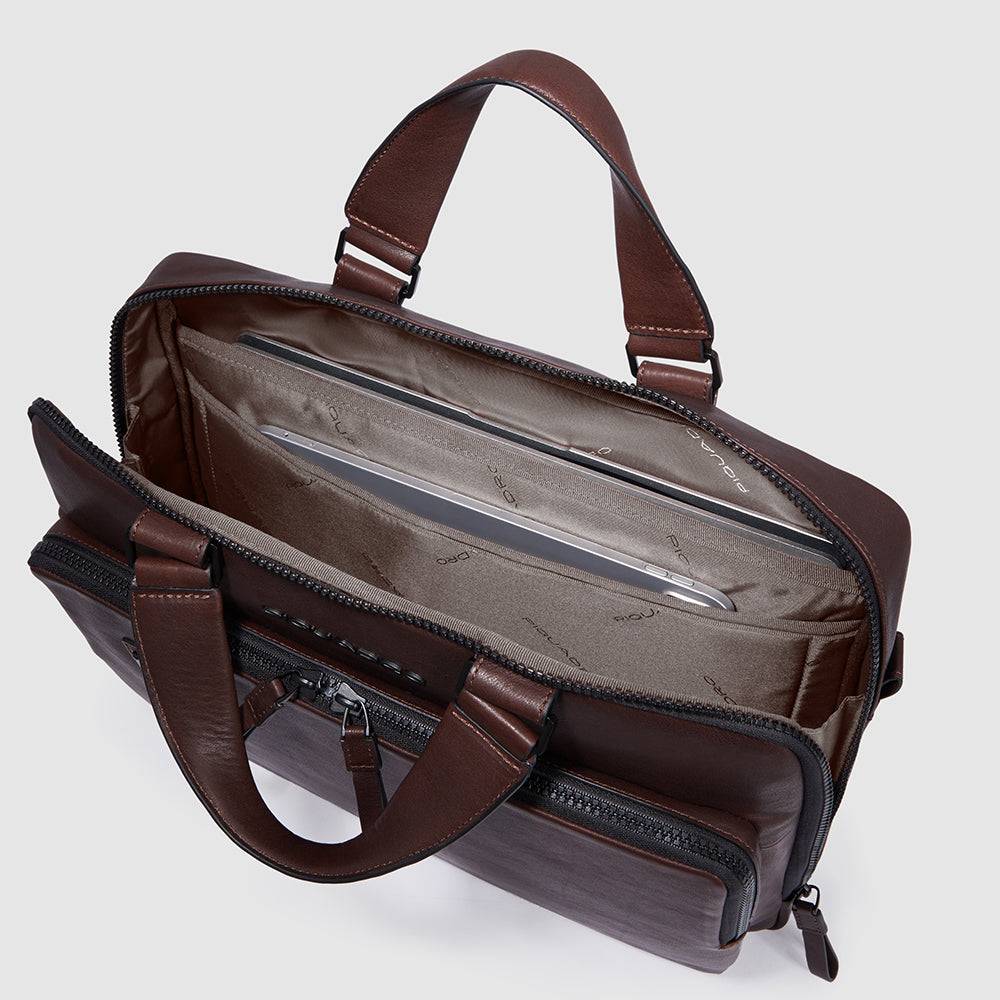 Piquadro Computer bag 14" with iPad®Pro12,9" compartment Vendita Calda