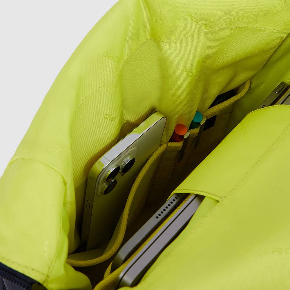 Piquadro Water resistant roll-top backpack for laptop 15,6" Promozione Limitata