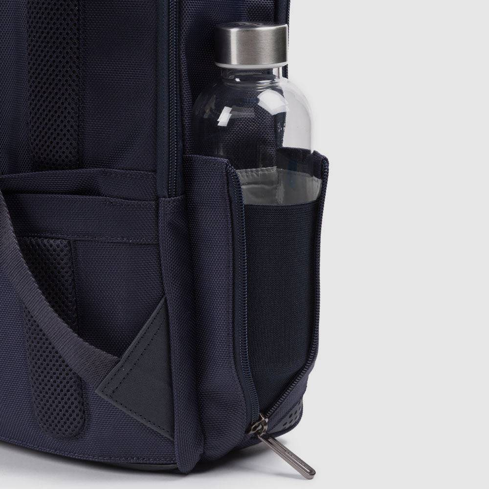 Piquadro Computer backpack 15,6" in recycled fabric Negozio
