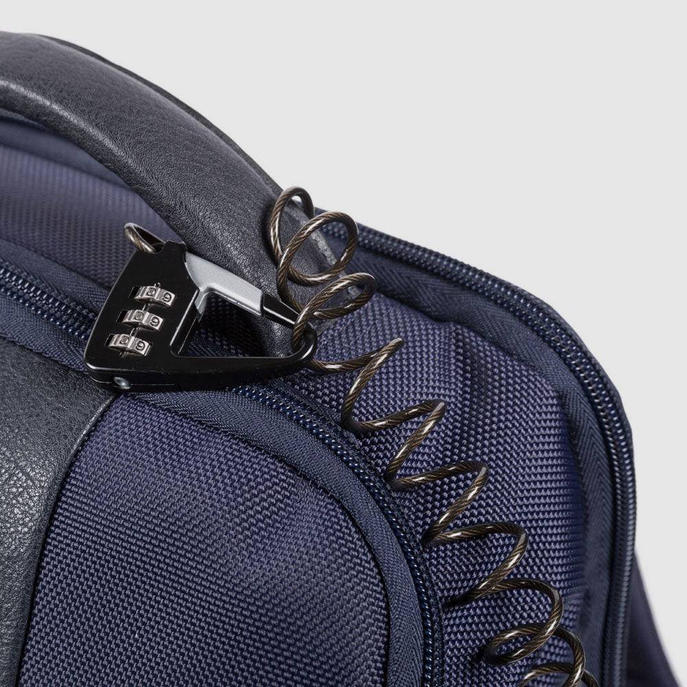Piquadro Computer backpack 15,6" in recycled fabric Negozio