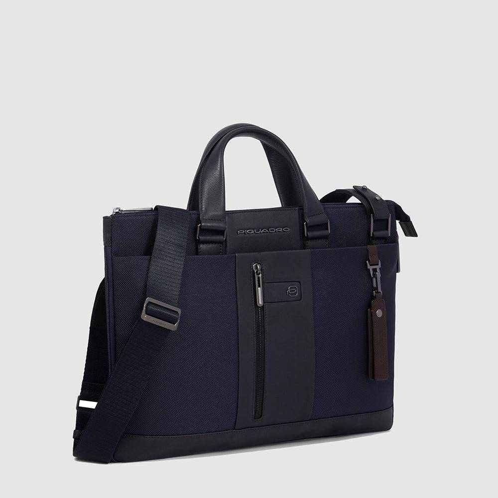 Piquadro Expandable, slim laptop bag 15,6" In Saldo