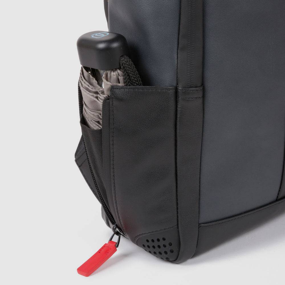 Piquadro PC and iPad® backpack with anti-theft cable Italy