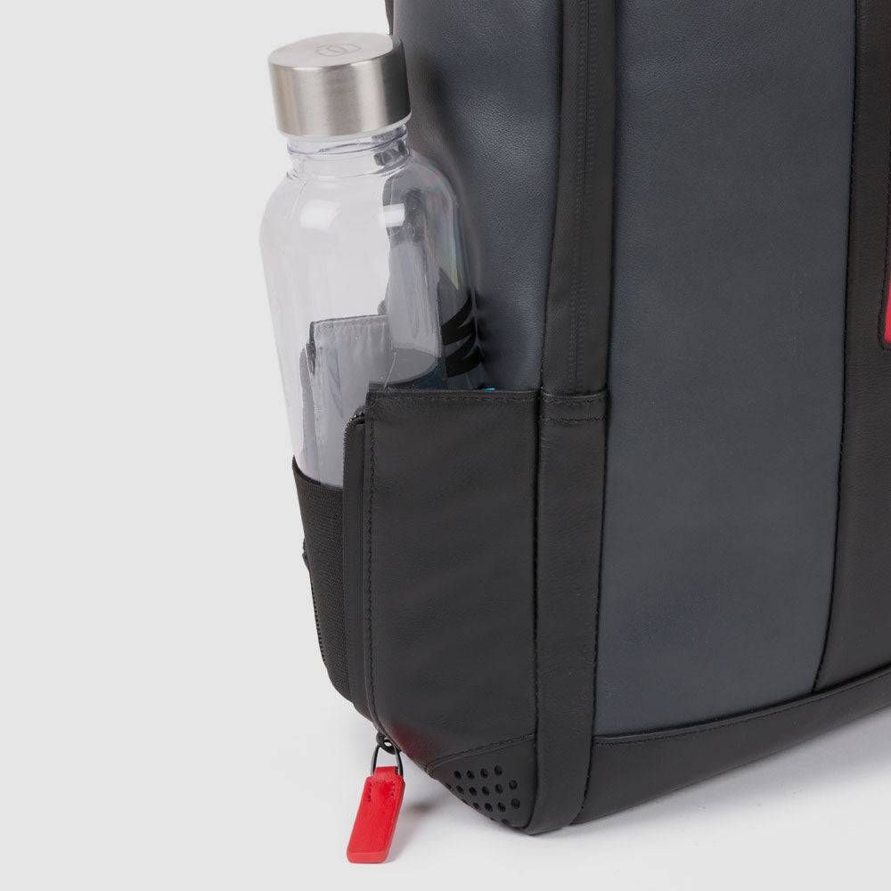 Piquadro PC and iPad® backpack with anti-theft cable Italy