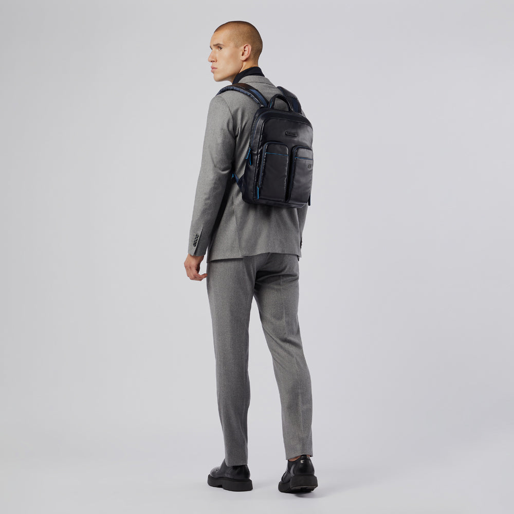 Piquadro Computer backpack with pocket for AirPods® Pezzi Unici