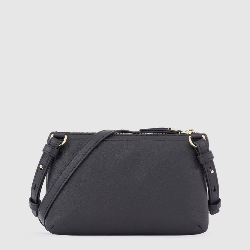 Piquadro Women’s clutch with removable shoulder strap Consegna Veloce