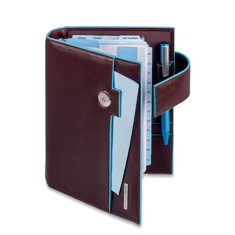 Piquadro Medium leather organiser with Prezzo Ridotto