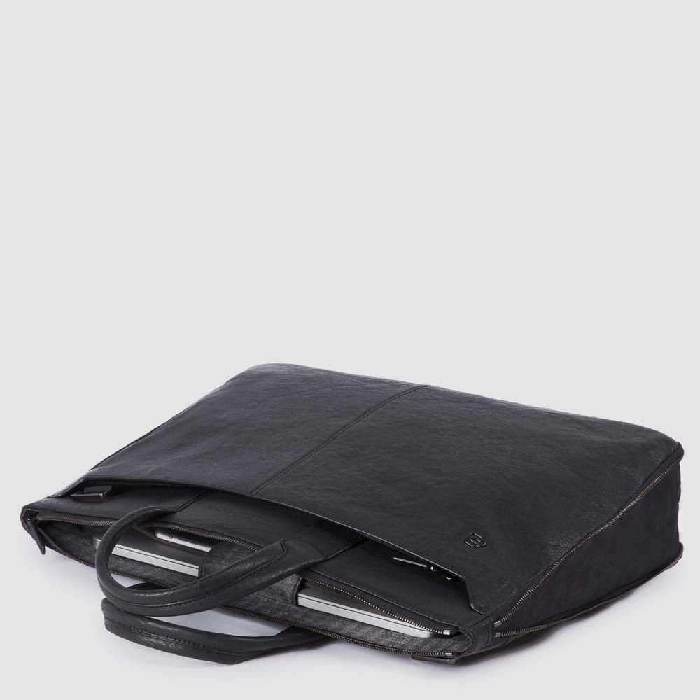 Piquadro Slim expandable laptop briefcase with 10.5 - 9.7 In Vendita