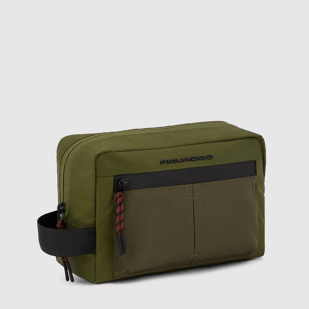 Piquadro Toiletry bag in recycled fabric Nuova