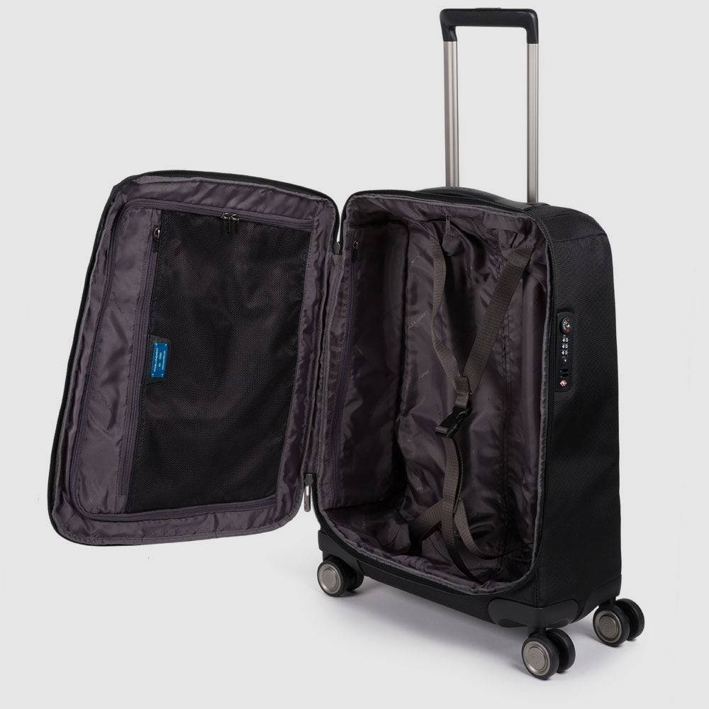 Piquadro Ultra slim, cabin size spinner In Linea