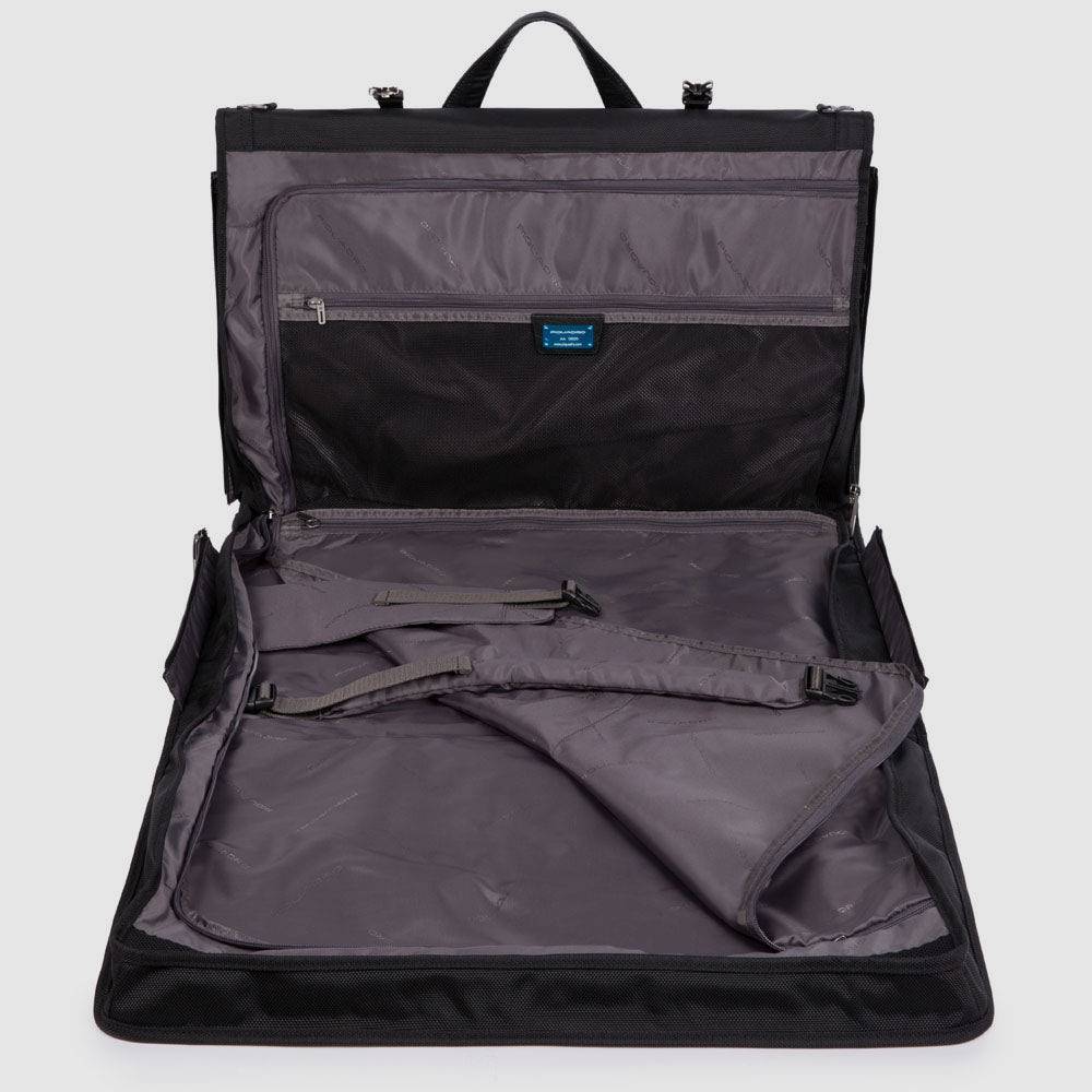 Piquadro Folding garment bag in recycled fabric Convenienza