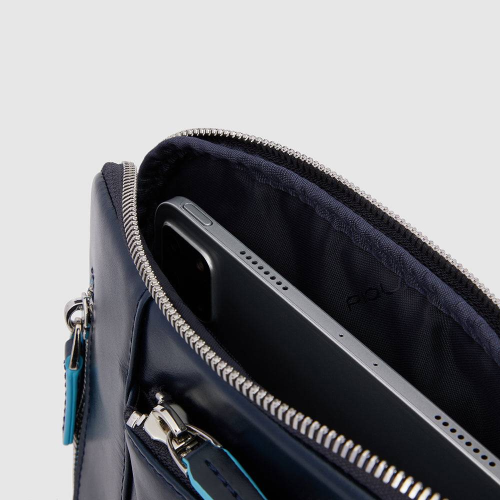 Piquadro iPad/iPad®Air shoulder pocket bag with Ultimo giorno