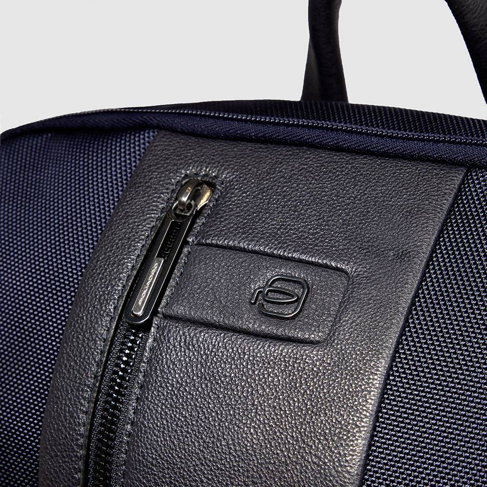 Piquadro Travel computer backpack 15,6" in recycled fabric Sconto
