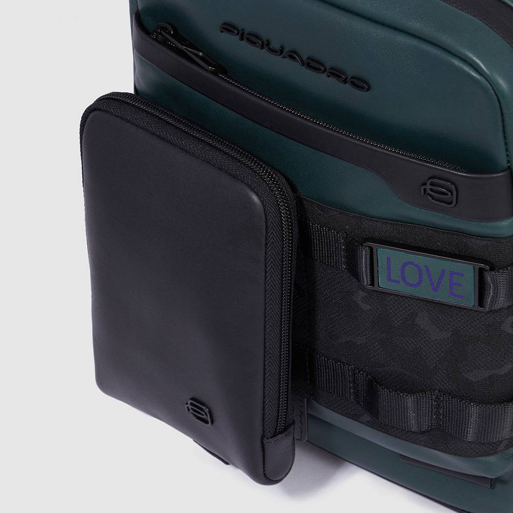 Piquadro Personalizable, modular iPad® crossbody bag Saldi
