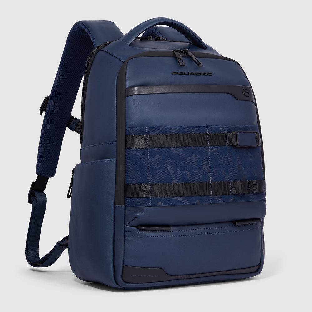 Piquadro Personalizable, modular laptop backpack 14" Vendite Flash