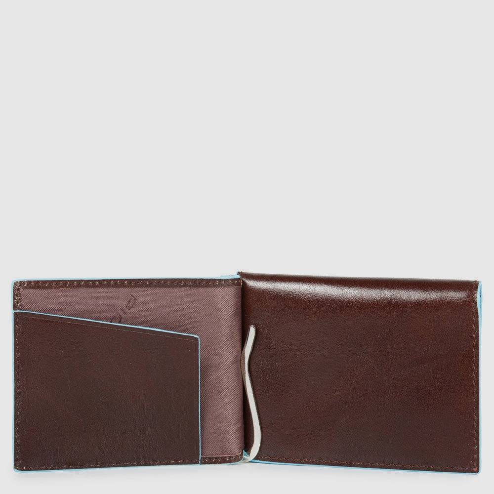 Piquadro Men’s vertical wallet samll with money clip Novità