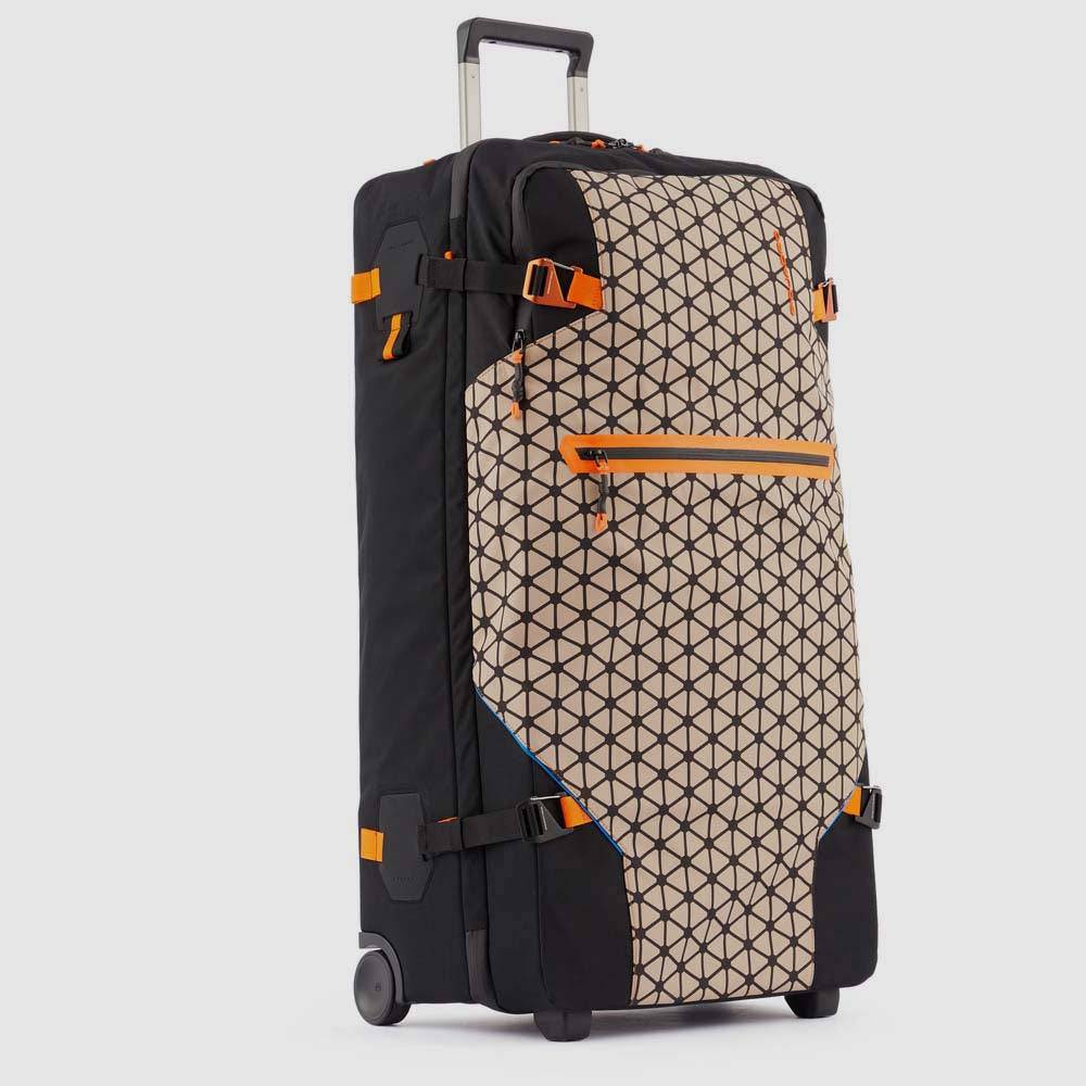 Piquadro Big size fabric trolley bag Online