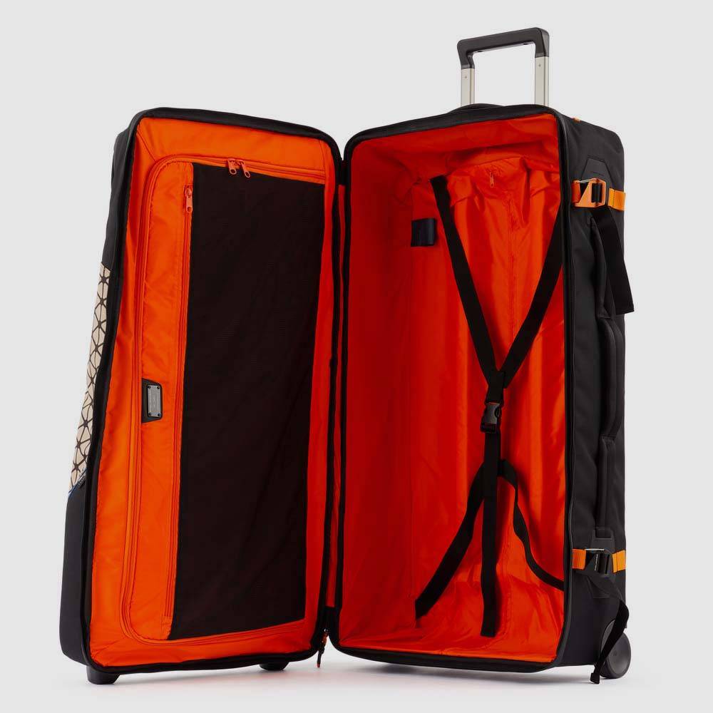 Piquadro Big size fabric trolley bag Online