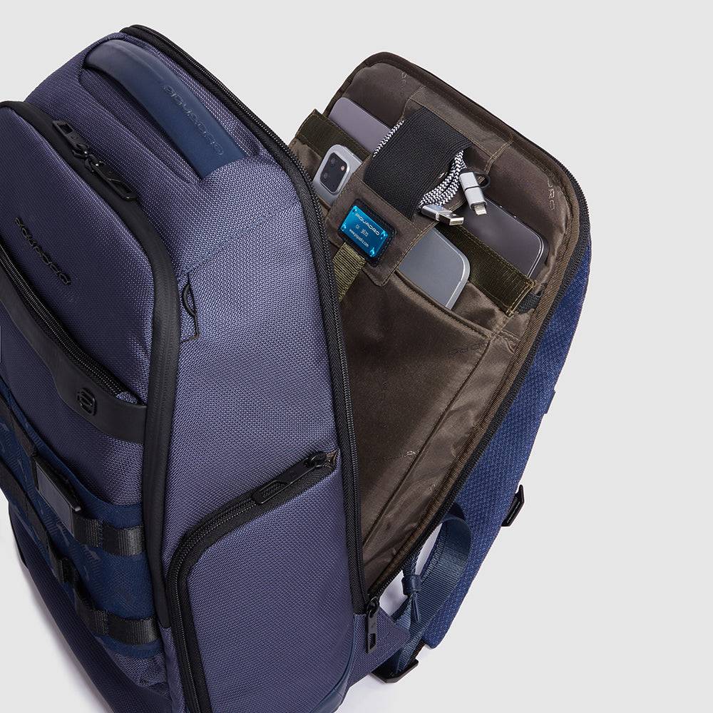 Piquadro Personalizable, modular laptop backpack 15,6" Vendita Economica