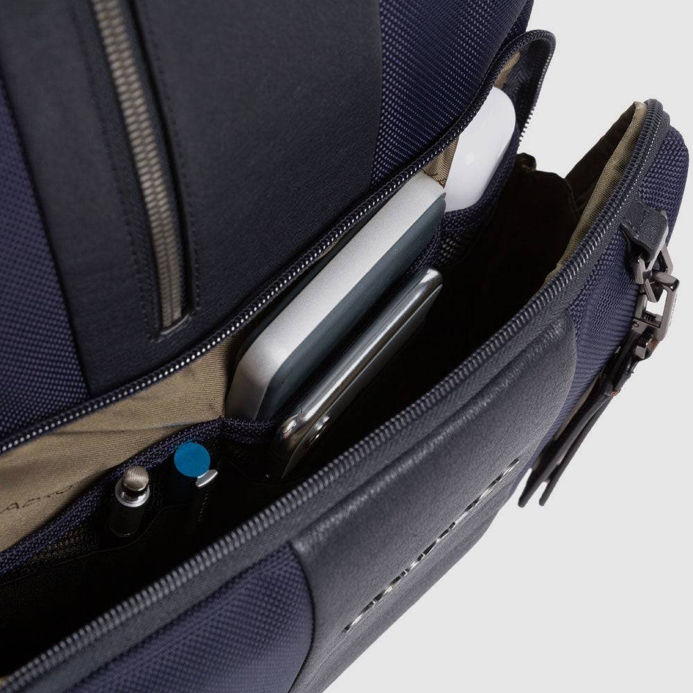 Piquadro PC and iPad backpack in recycled fabric with CONNE I Più Venduti