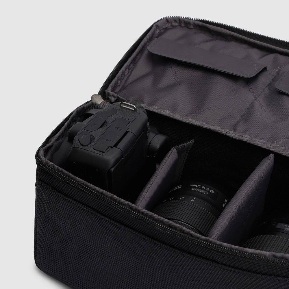 Piquadro Camera bag in recycled fabric Offerta