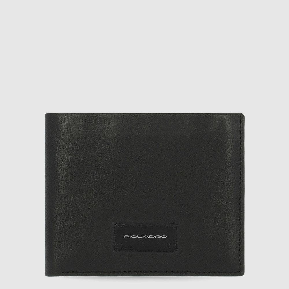 Piquadro Men’s wallet with removable document facility Outlet