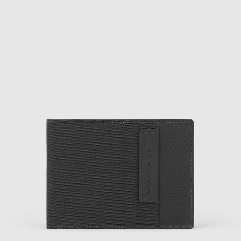 Piquadro Men’s wallet in recycled fabric Offerte