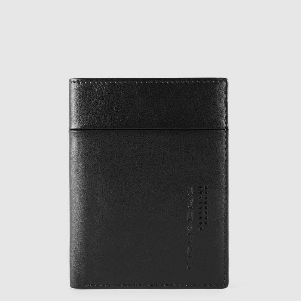 Piquadro Vertical men’s wallet with banknote, credit Offerte giornaliere