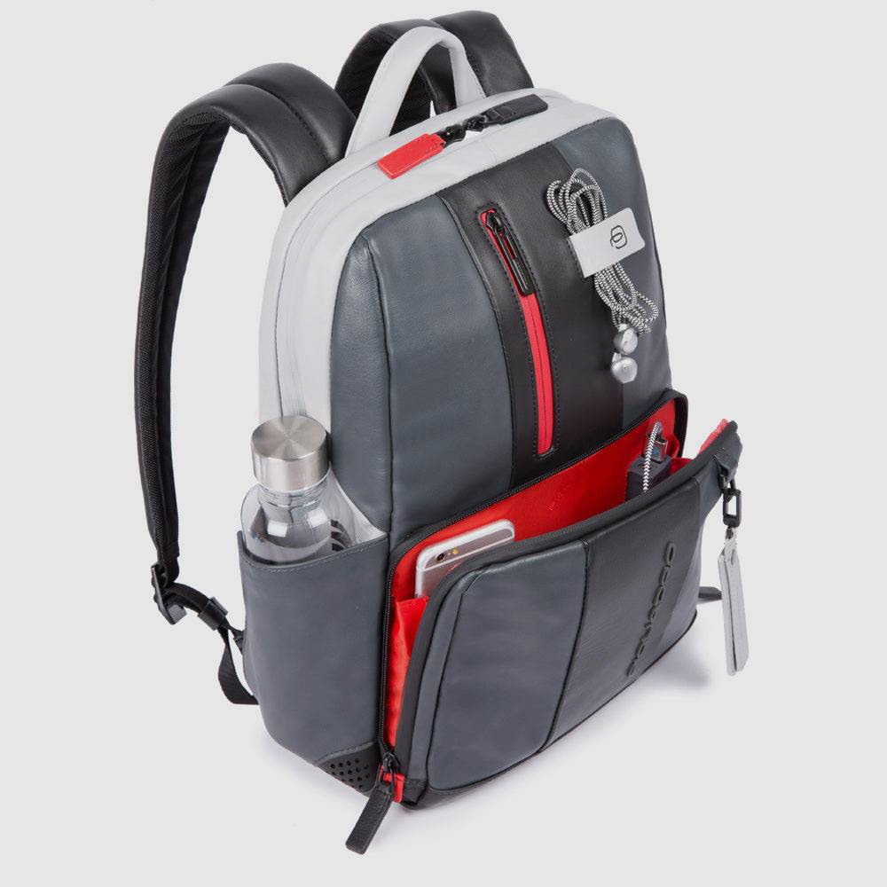 Piquadro Customizable computer backpack with iPad® compartm Vendita