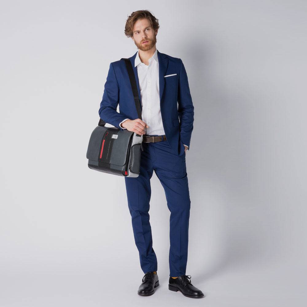 Piquadro Computer messenger with iPad®10,5"/iPad 9,7" Promozione