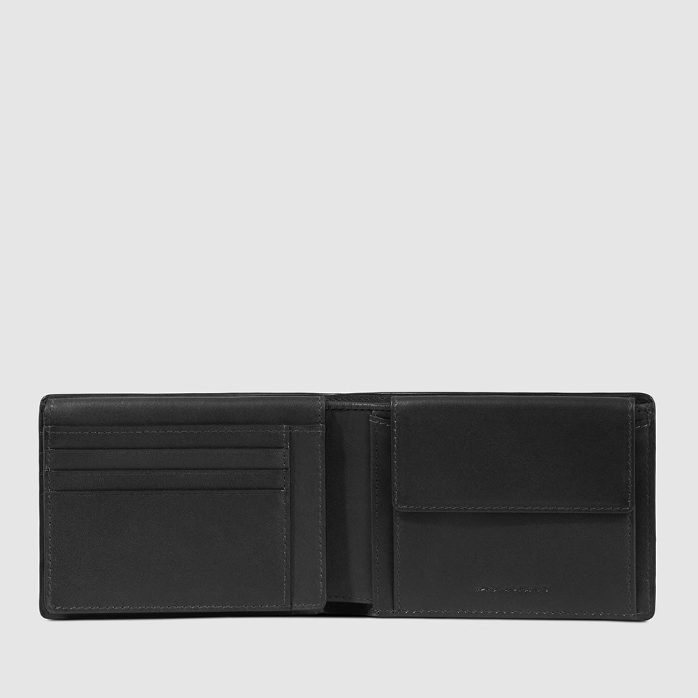 Piquadro Men’s wallet with flip up ID window Convenienza