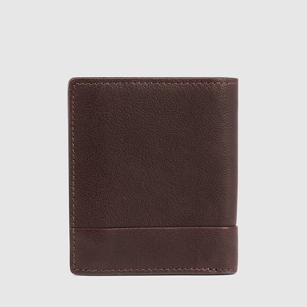 Piquadro Vertical men’s wallet with coin pocket In Vendita