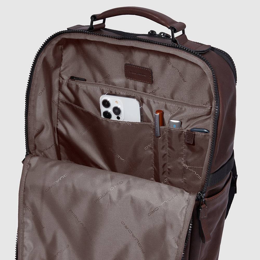 Piquadro Computer backpack 14" with iPad® compartment In Linea