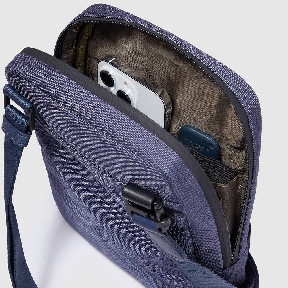 Piquadro Personalizable, modular iPad® crossbody bag Vendita