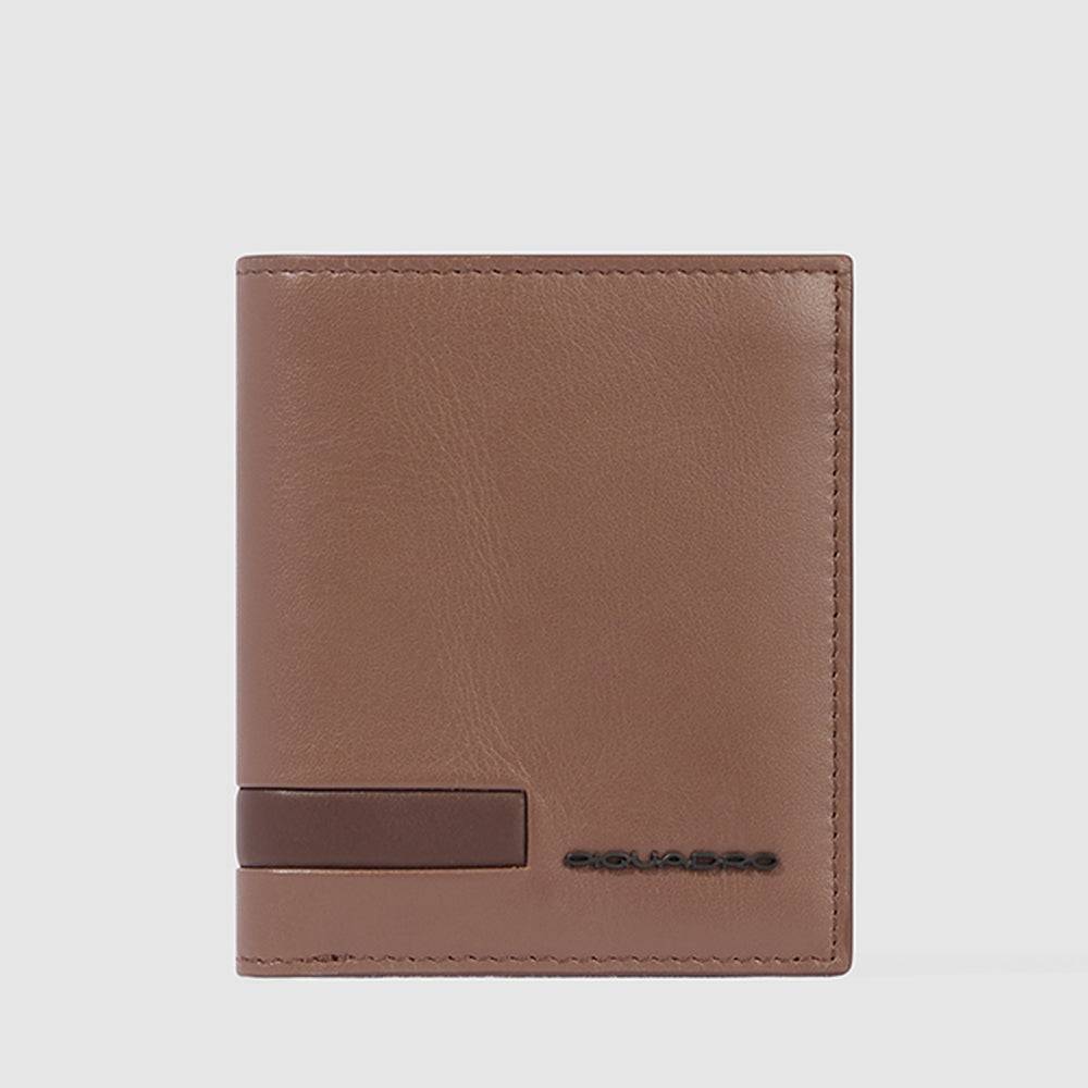 Piquadro Vertical men’s wallet with coin pocket Soddisfazione Garantita