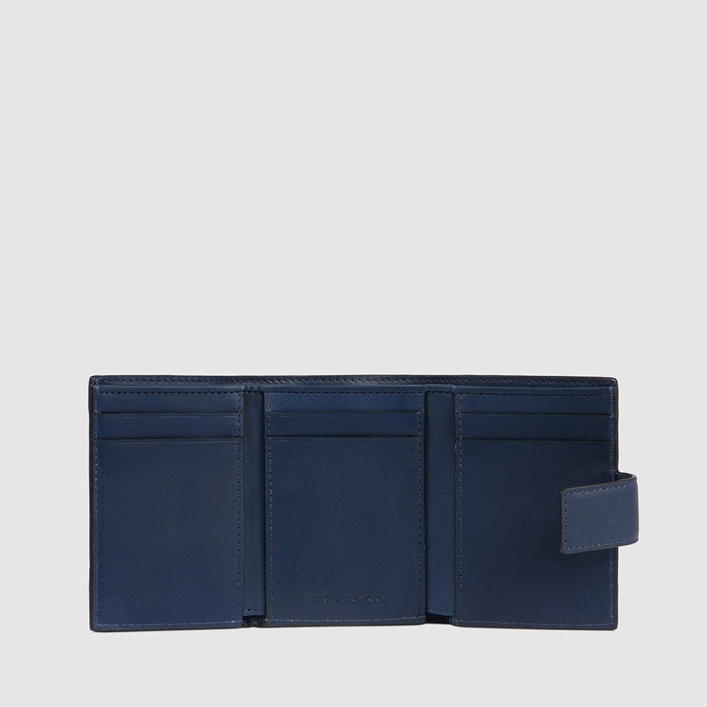 Piquadro Pocket trifold men's wallet with money pocket Qualità Garantita