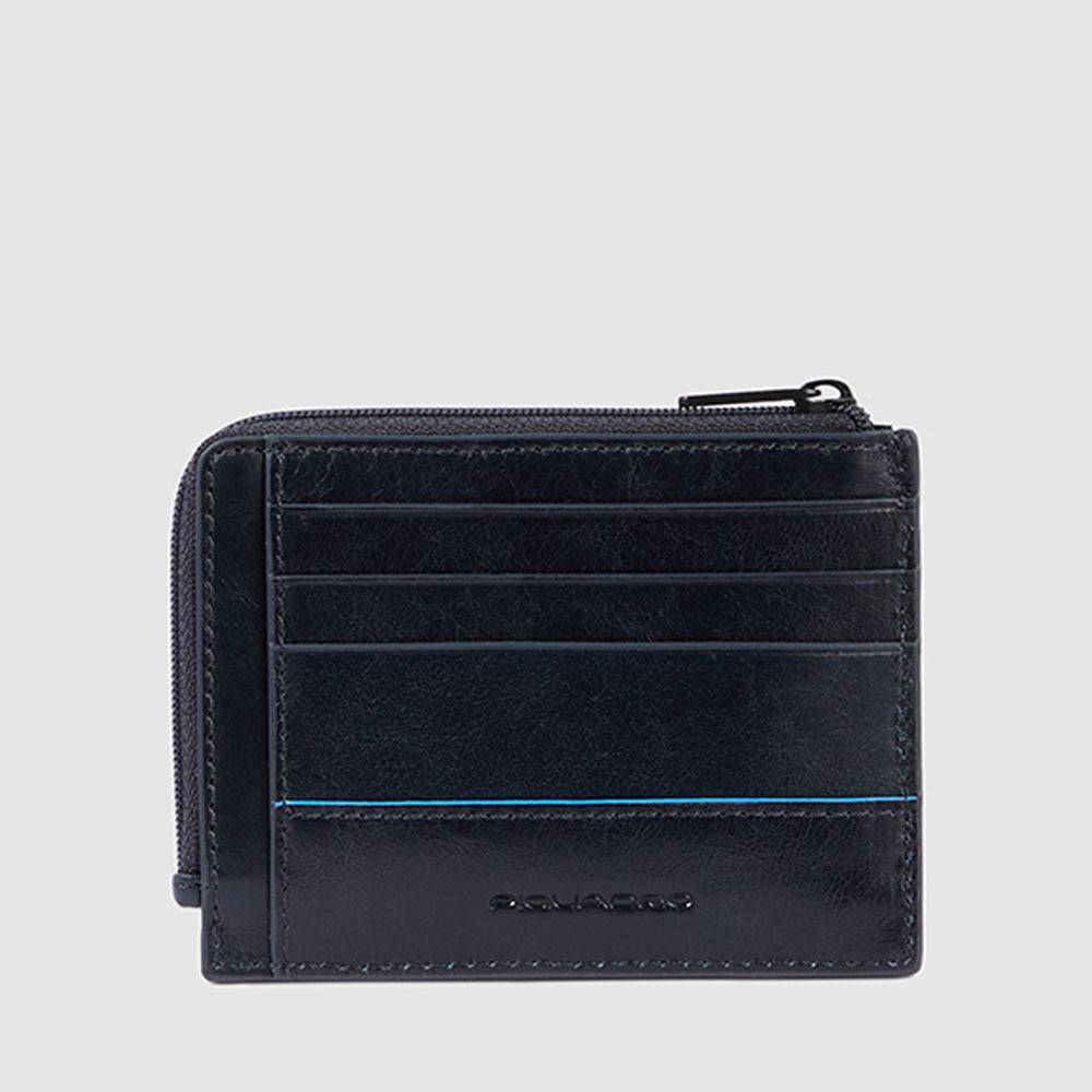 Piquadro Zipper coin pouch with document holder Negozi Online