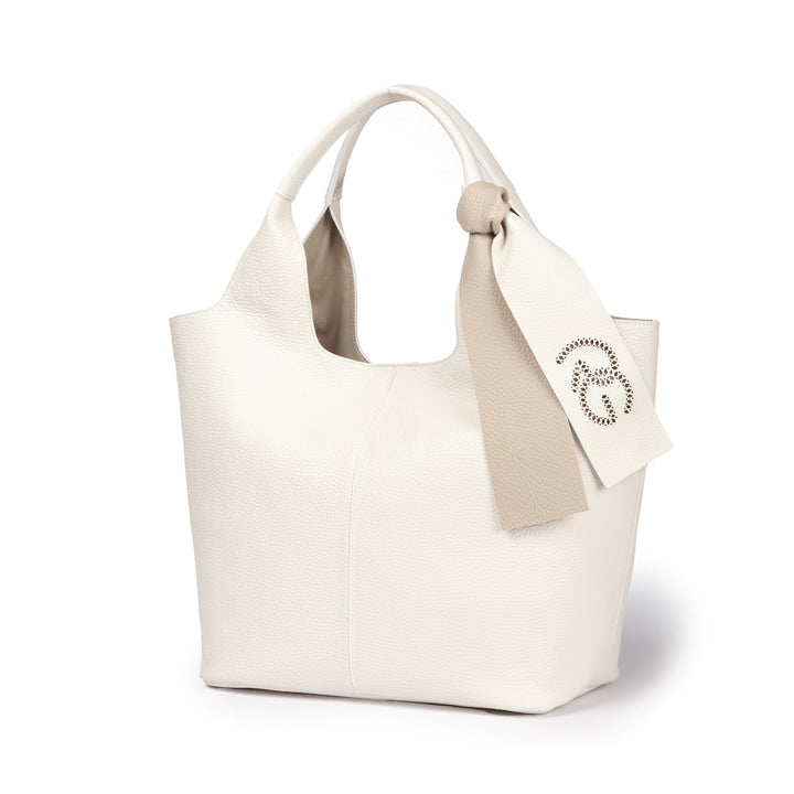 Roberta Gandolfi Maia Tote borsa hobo in pelle martellata Moda