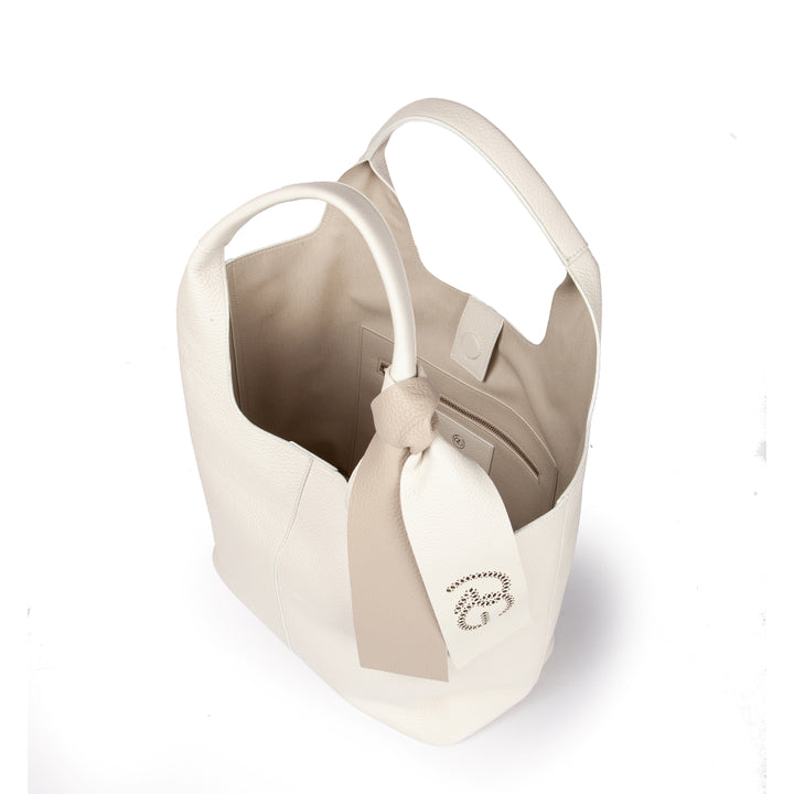 Roberta Gandolfi Maia Tote borsa hobo in pelle martellata Moda