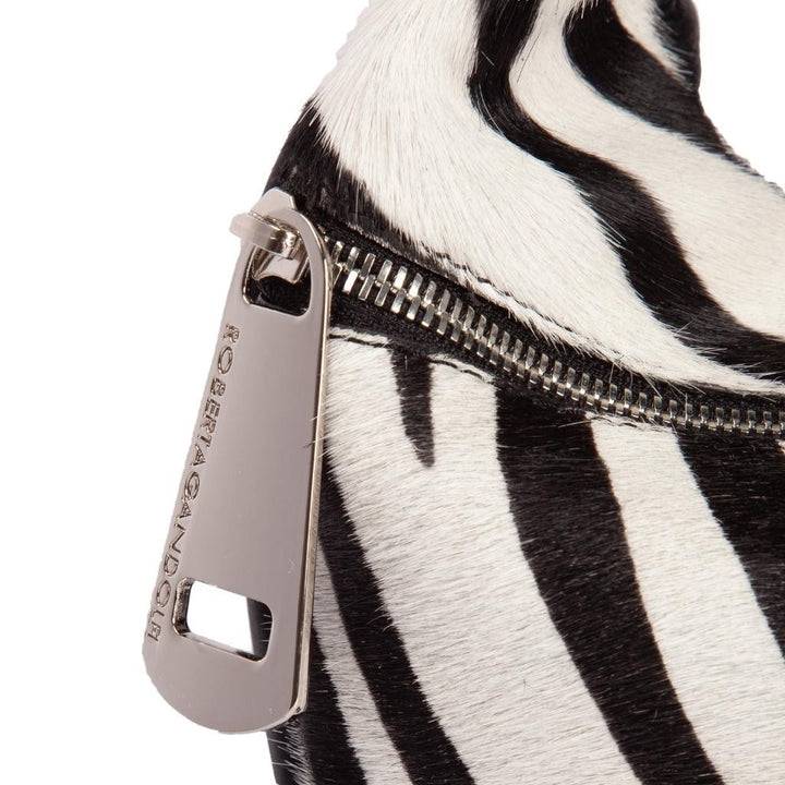 Roberta Gandolfi Bunny Pony mini bag in pony stampa animalier e finiture in pelle di vitello con tracolla staccabile Hotsell