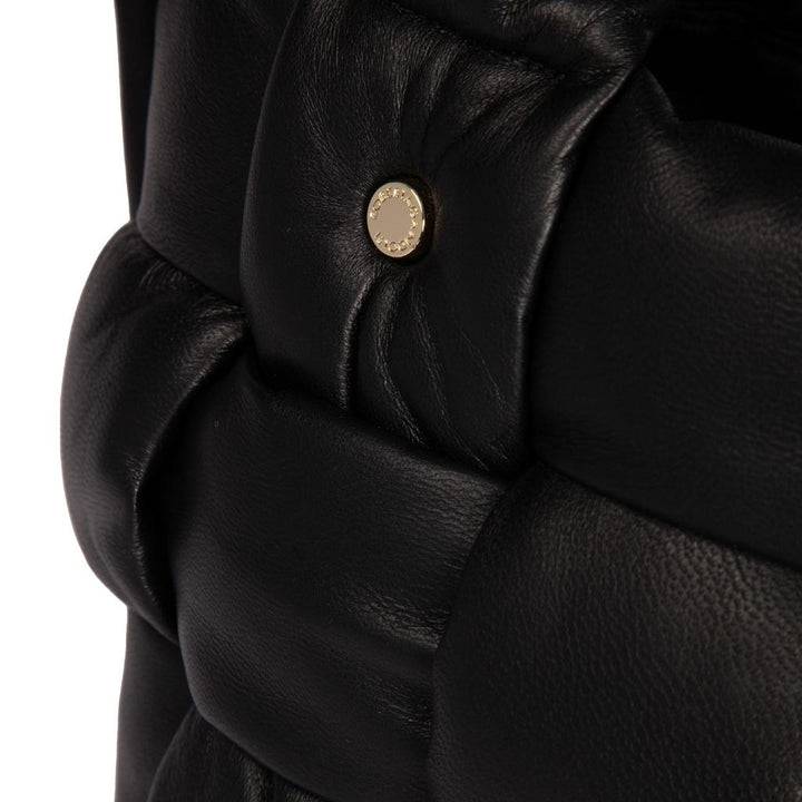 Roberta Gandolfi Greta Mini Nappa borsa in soffice pelle di agnello imbottita ed intrecciata a mano Qualità