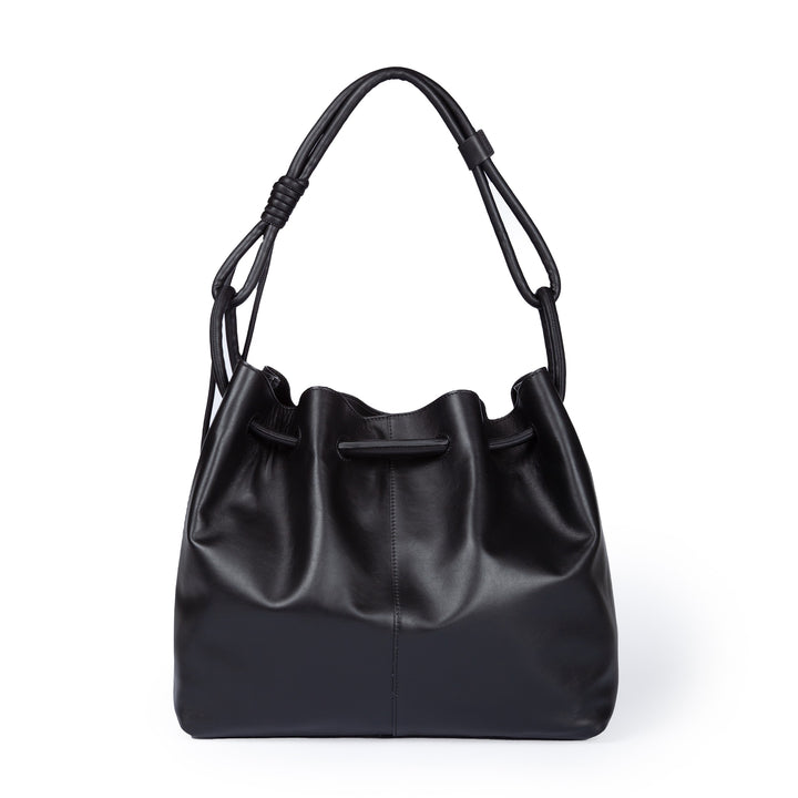 Roberta Gandolfi Gisella Large borsa con doppia portabilità mano o spalla in morbido vitello In Linea