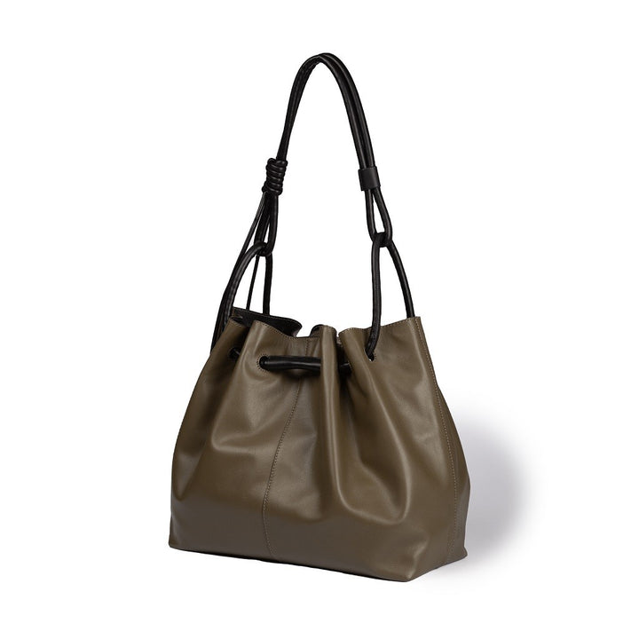 Roberta Gandolfi Gisella Large borsa con doppia portabilità mano o spalla in morbido vitello Qualità