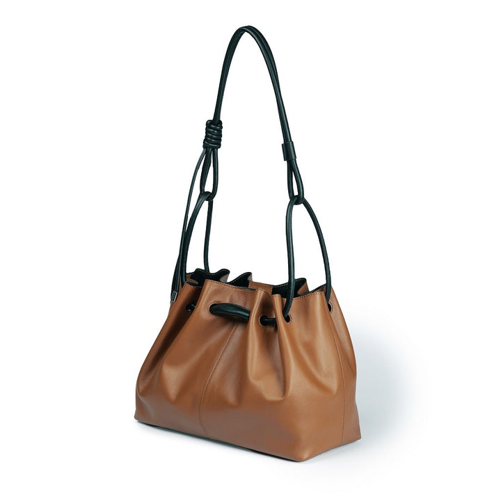 Roberta Gandolfi Gisella medium borsa con doppia portabilità mano o spalla in morbido vitello Spedizione Gratuita