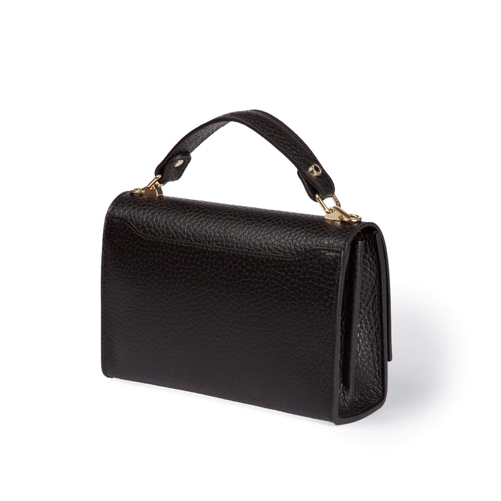 Roberta Gandolfi Elodie compact crossbody borsa in pelle con tramezza interna e tasca esterna con tracolla staccabile e regolabile Vendita Calda