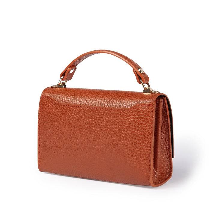 Roberta Gandolfi Elodie compact crossbody borsa in pelle con tramezza interna e tasca esterna con tracolla staccabile e regolabile Saldi Di Fabbrica